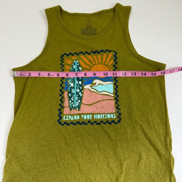 NEW Treasure & Bond Tank Top Girls Size Medium 8 10 Kids Green Surf NWOT - Picture 5 of 6